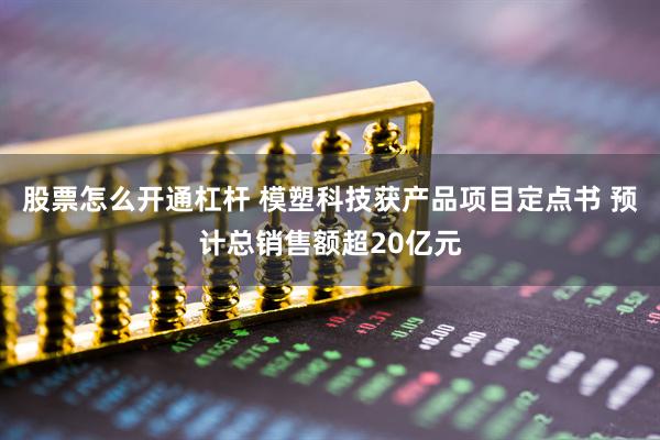 股票怎么开通杠杆 模塑科技获产品项目定点书 预计总销售额超20亿元