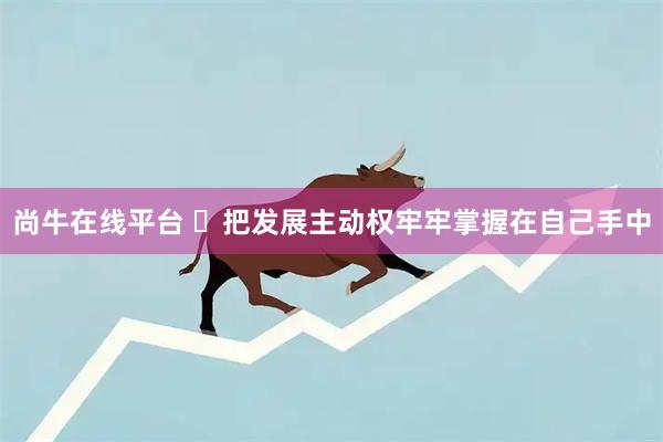尚牛在线平台 ​把发展主动权牢牢掌握在自己手中